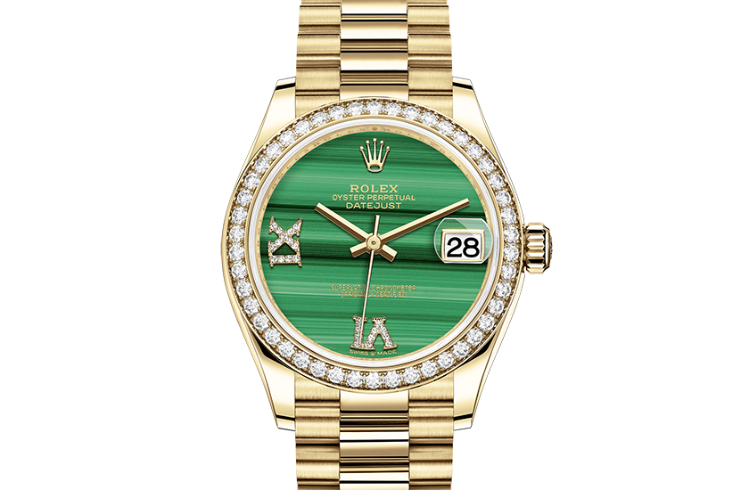 Calidad superior Rolex Datejust oro amarillo y diamantes m278288rbr-0004 réplica de relojes rolex alta calidad